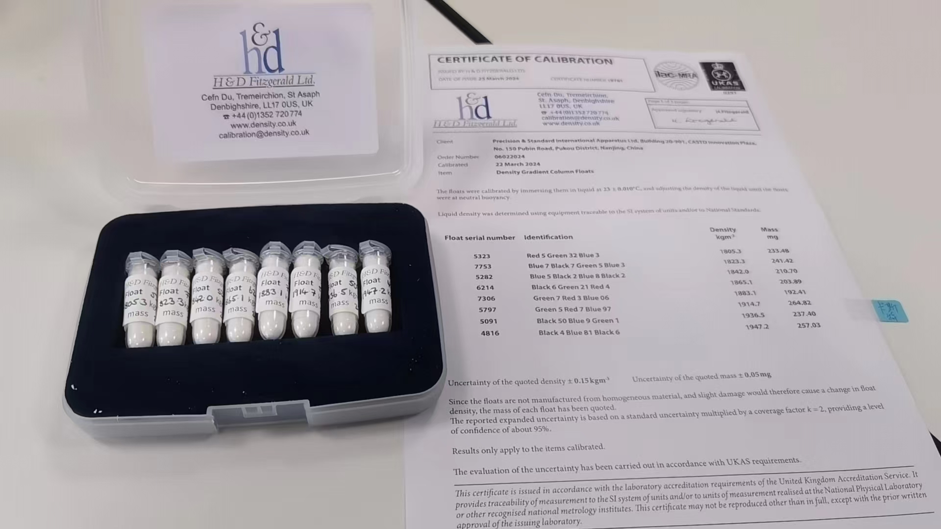 进口密度玻璃浮子/自动密度梯度柱